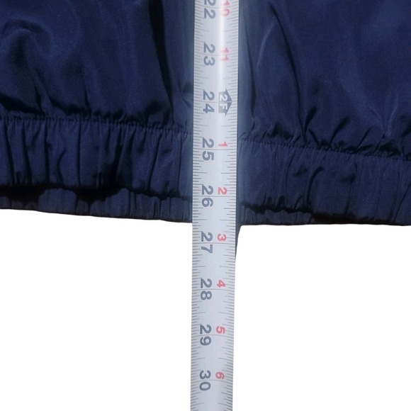 FootJoy FJ Perfromace WindShirt Golf Vest Mens Med Navy Blue 1/4 Snap Zip Pocket - Picture 6 of 8